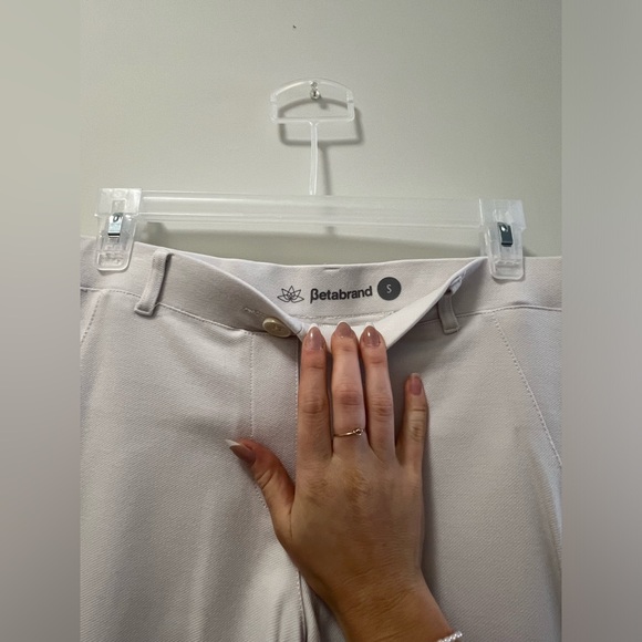 Betabrand boot cut pants (White, S) - Picture 4 of 4